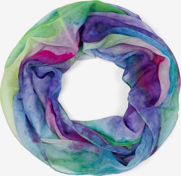 styleBREAKER Schlauchschal 'Loop Aquarell Farbverlauf' in Lila: Vorderseite