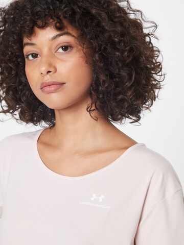 T-shirt fonctionnel UNDER ARMOUR en rose