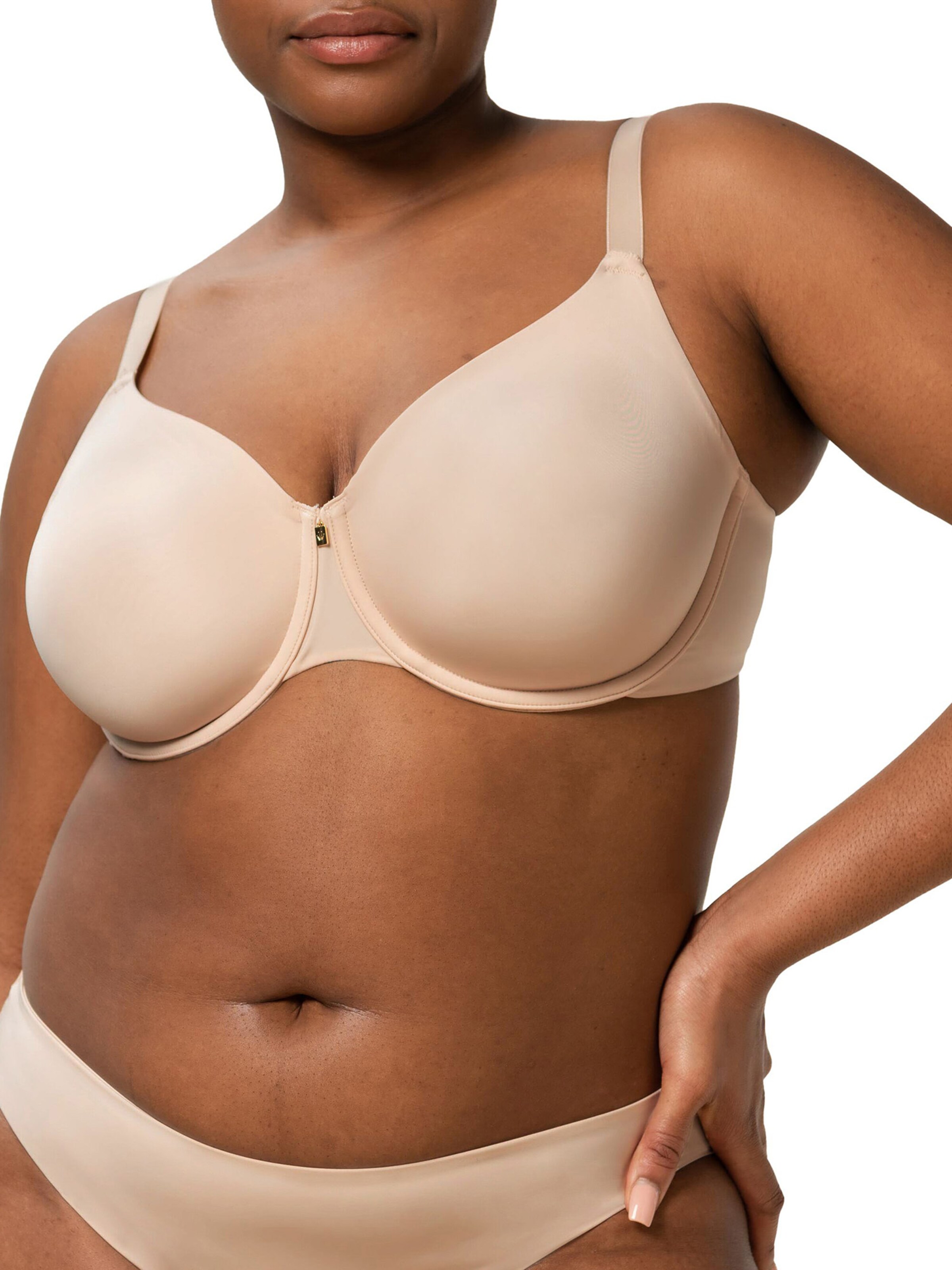 TRIUMPH T-shirt Bra ' Body Make-Up Essentials ' in Beige: front