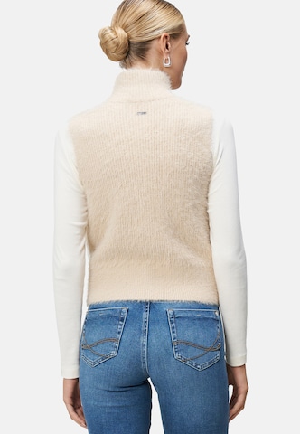 zero Weste in Beige