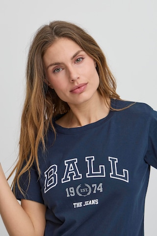 Ball Shirts 'SATINO' i blå