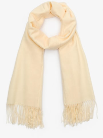 Estro Schal '1820'‌ in Beige: Vorderseite