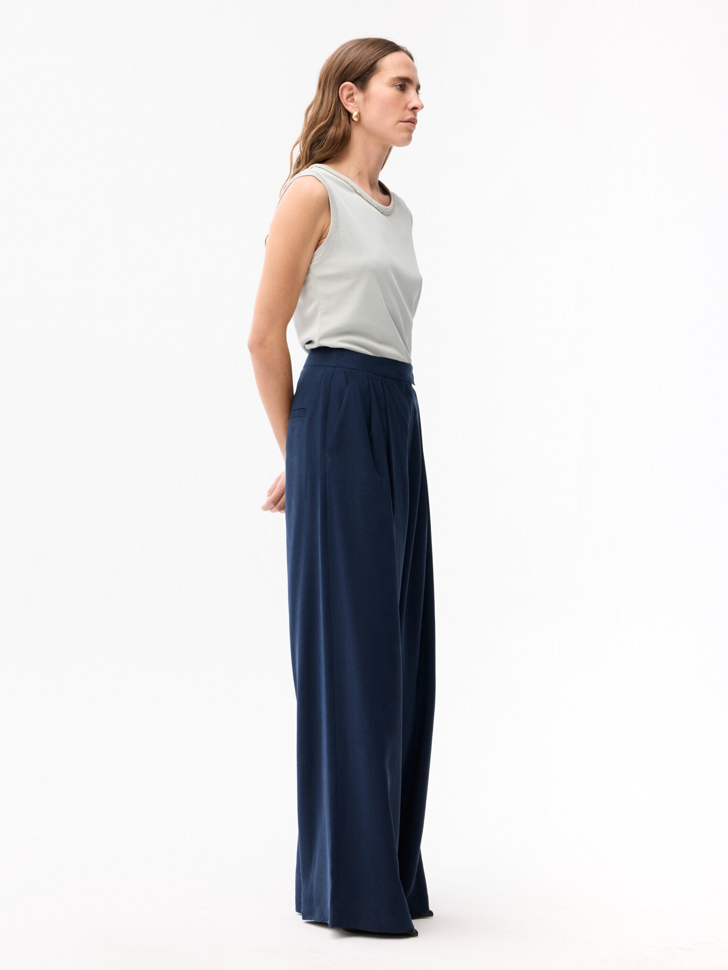adl Loose fit Trousers in Blue