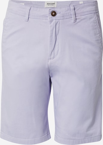 JACK & JONES Chino kalhoty 'JJIBowie' – fialová: přední strana