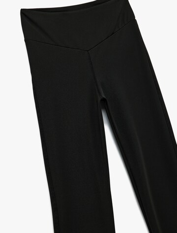 Koton Flared Leggings in Zwart