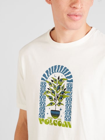 Volcom T-Shirt 'Delights Farm To Yarn' in Weiß