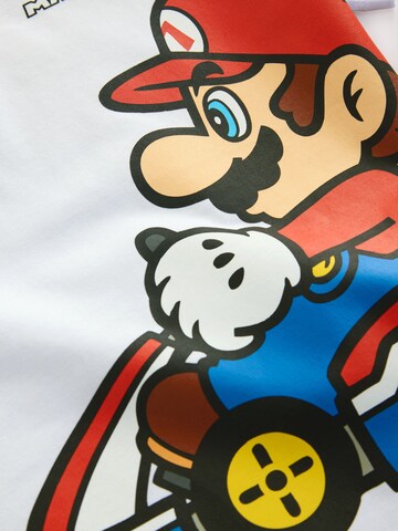T-Shirt 'Mario' Next en blanc