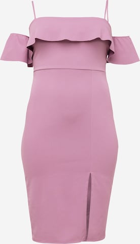 WAL G. Коктейльное платье 'ANDY' в Ярко-розовый: спереди