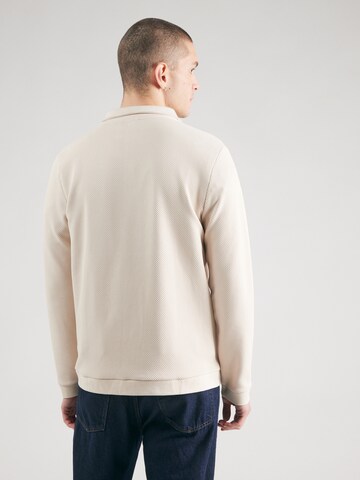 Key Largo Regular Fit Sweatjakke 'STEVE' i beige