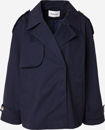 modström Between-Seasons Coat 'Clara' in Blue: front