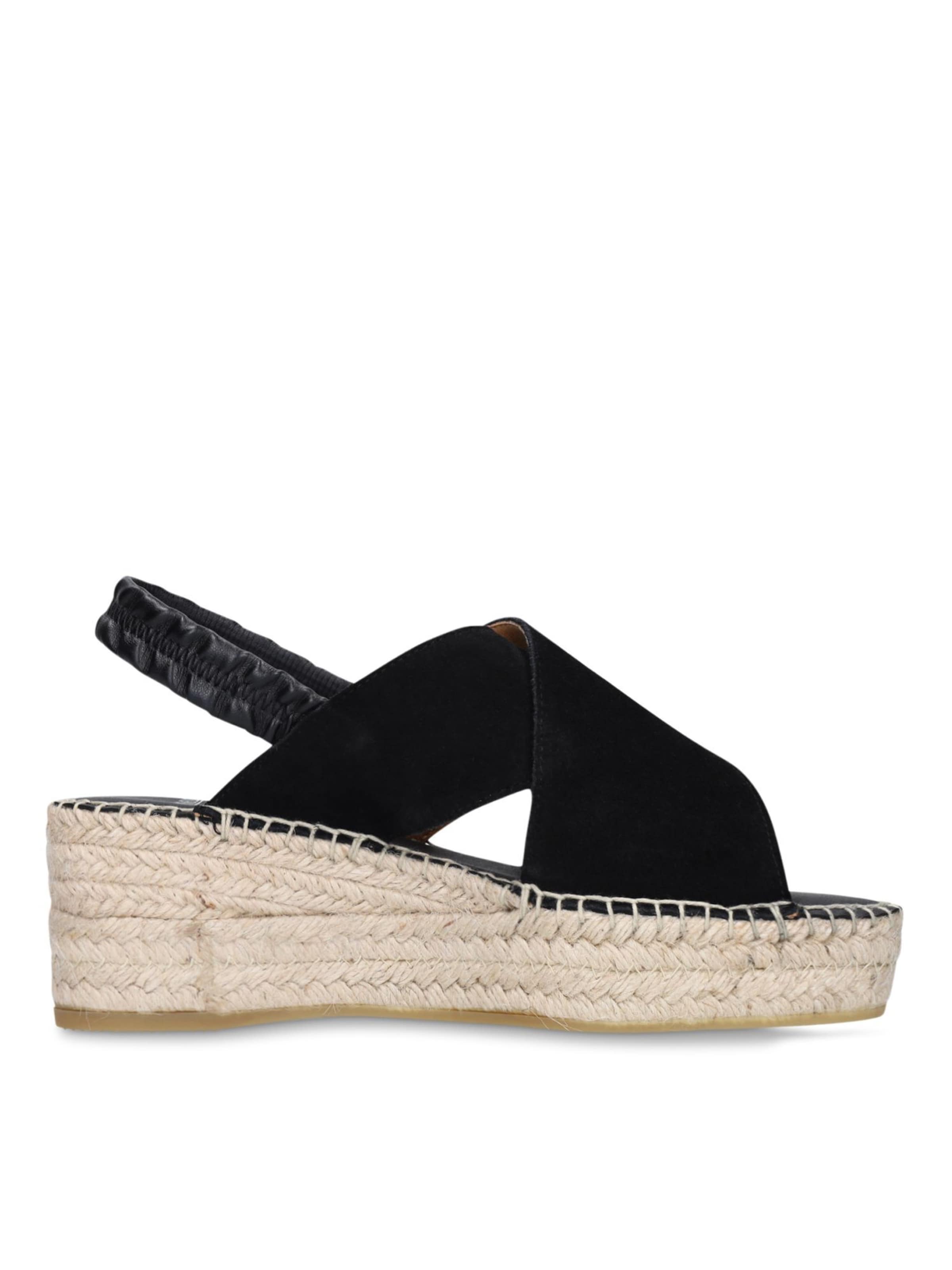 Sandales MANFIELD en noir