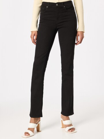 7 for all mankind - regular Vaquero 'AUBREY' en negro: frente