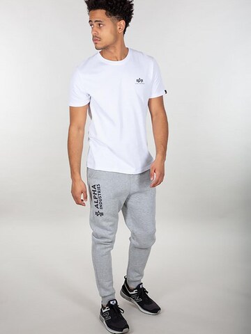 ALPHA INDUSTRIES Regular Pants 'Basic AI' in Grey