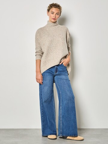 Pull-over ' ' Apricot en gris