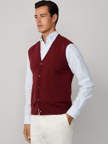 Hackett London Gebreid vest in Rood