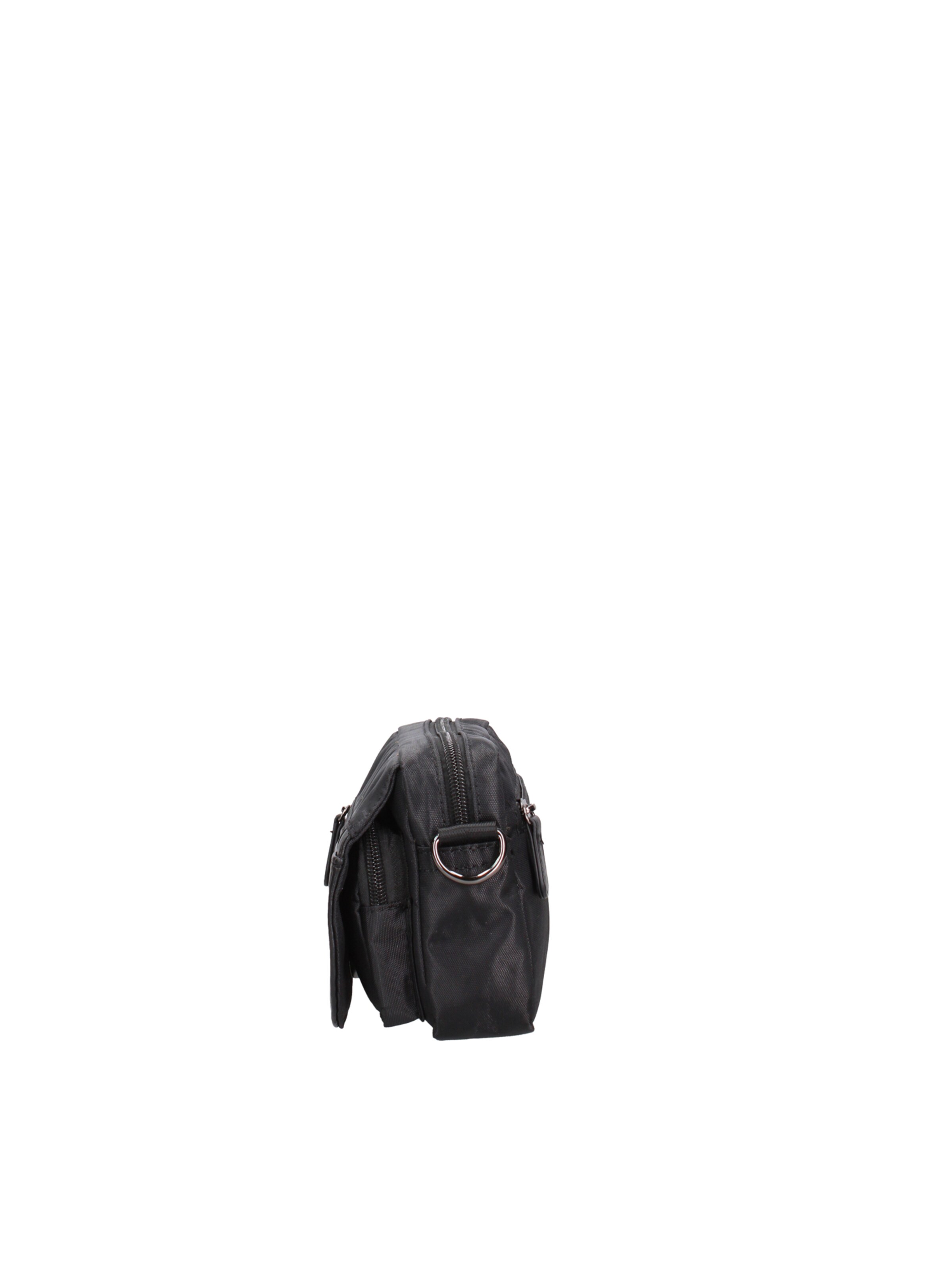 Borsa a tracolla 'Borsa a Tracolla Uomo PVC Chiusura Magnetica Tasche Zip 15x12x5cm' di Coveri Collection in nero
