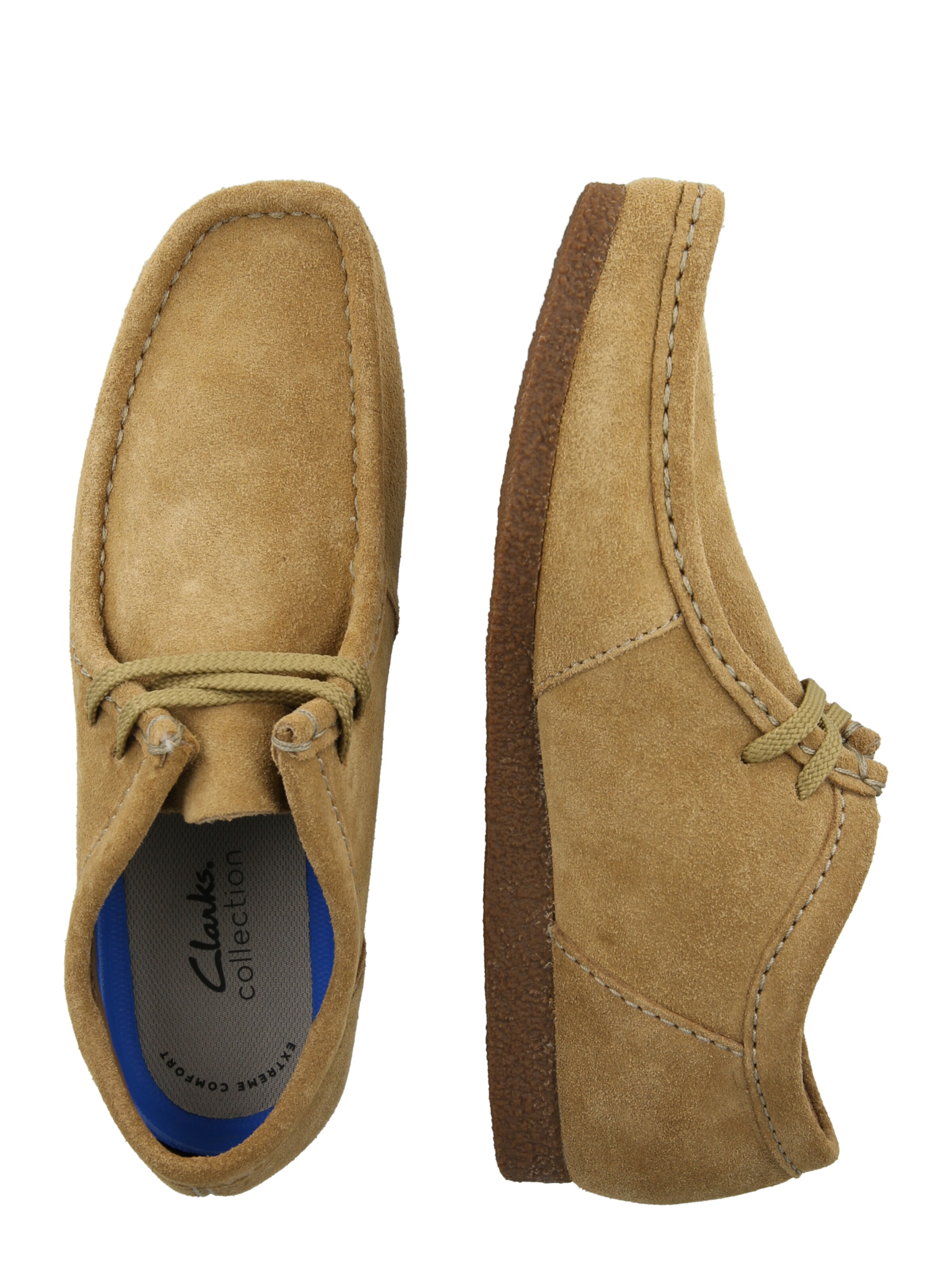 Mocassino 'Shacre II Run' di CLARKS in beige: lato