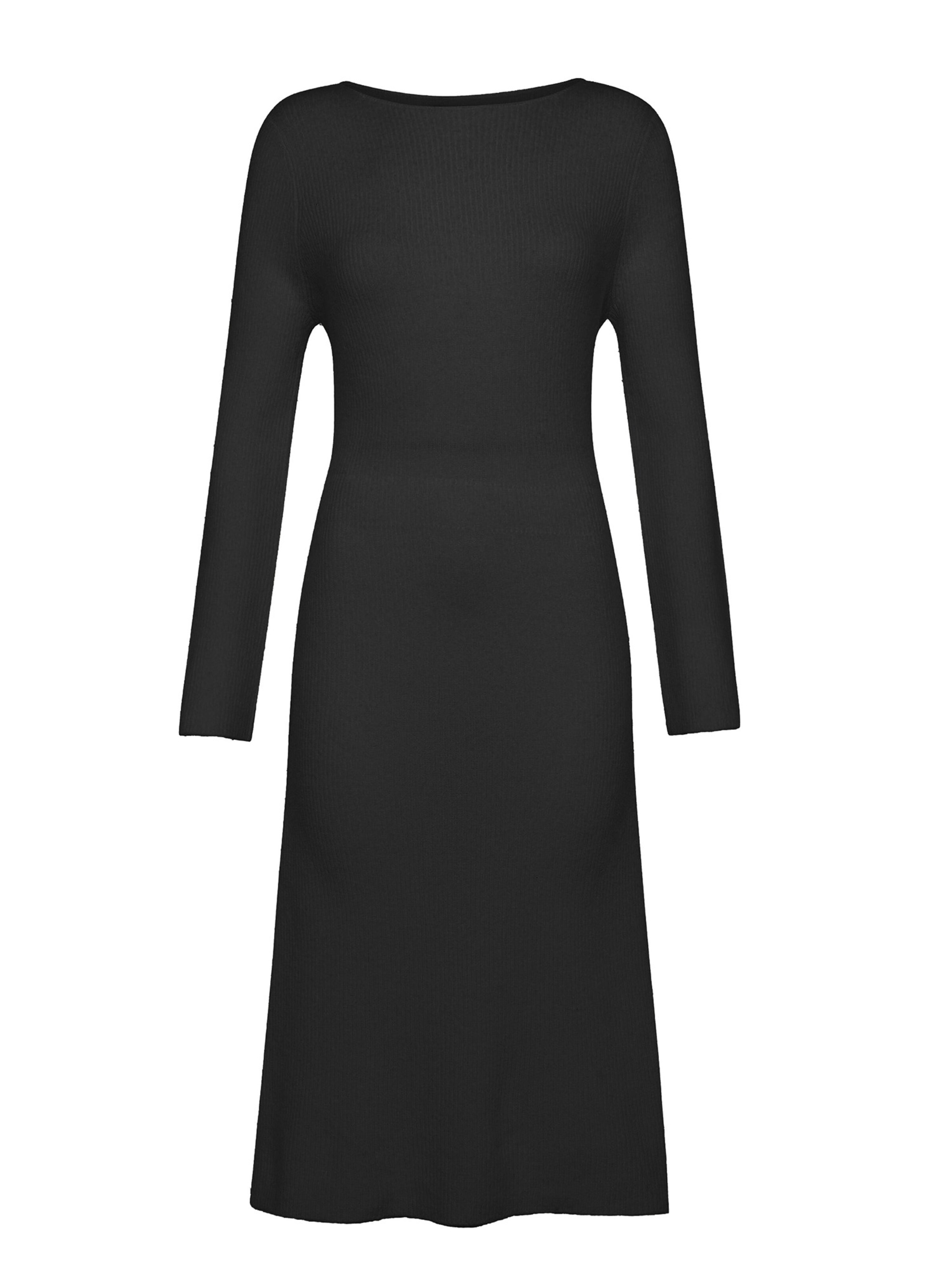DEHA Dress in Black: front