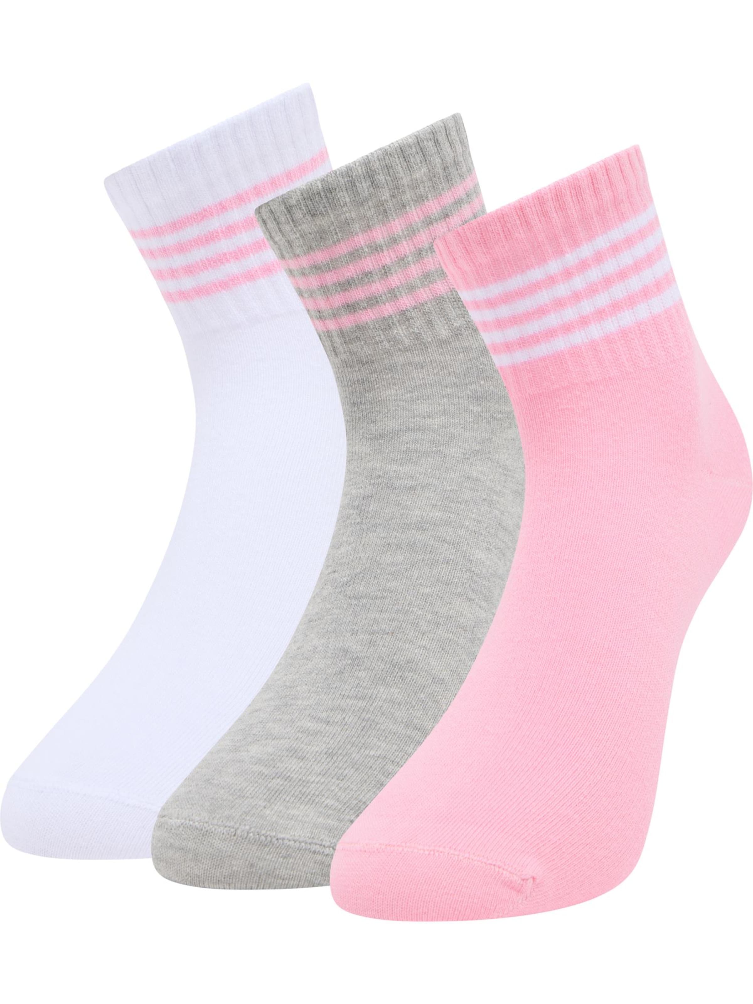Chaussettes 'Dominguez' Bruno Banani en rose : devant