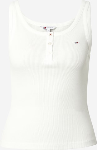Tommy Jeans Top in Weiß: Vorderseite