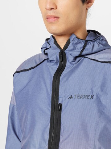 ADIDAS TERREX - Chaqueta deportiva 'Agravic Windweave' en lila