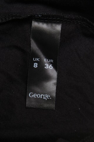 George 3/4-Arm-Shirt XXS-XS in Schwarz