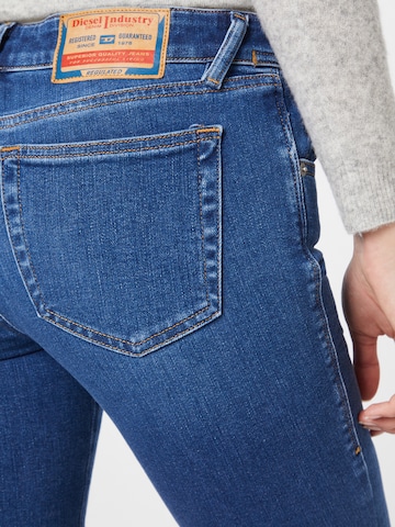 DIESEL Skinny Jeans 'SLANDY' i blå