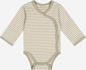 Tutina / body per bambino di Fixoni in beige: frontale