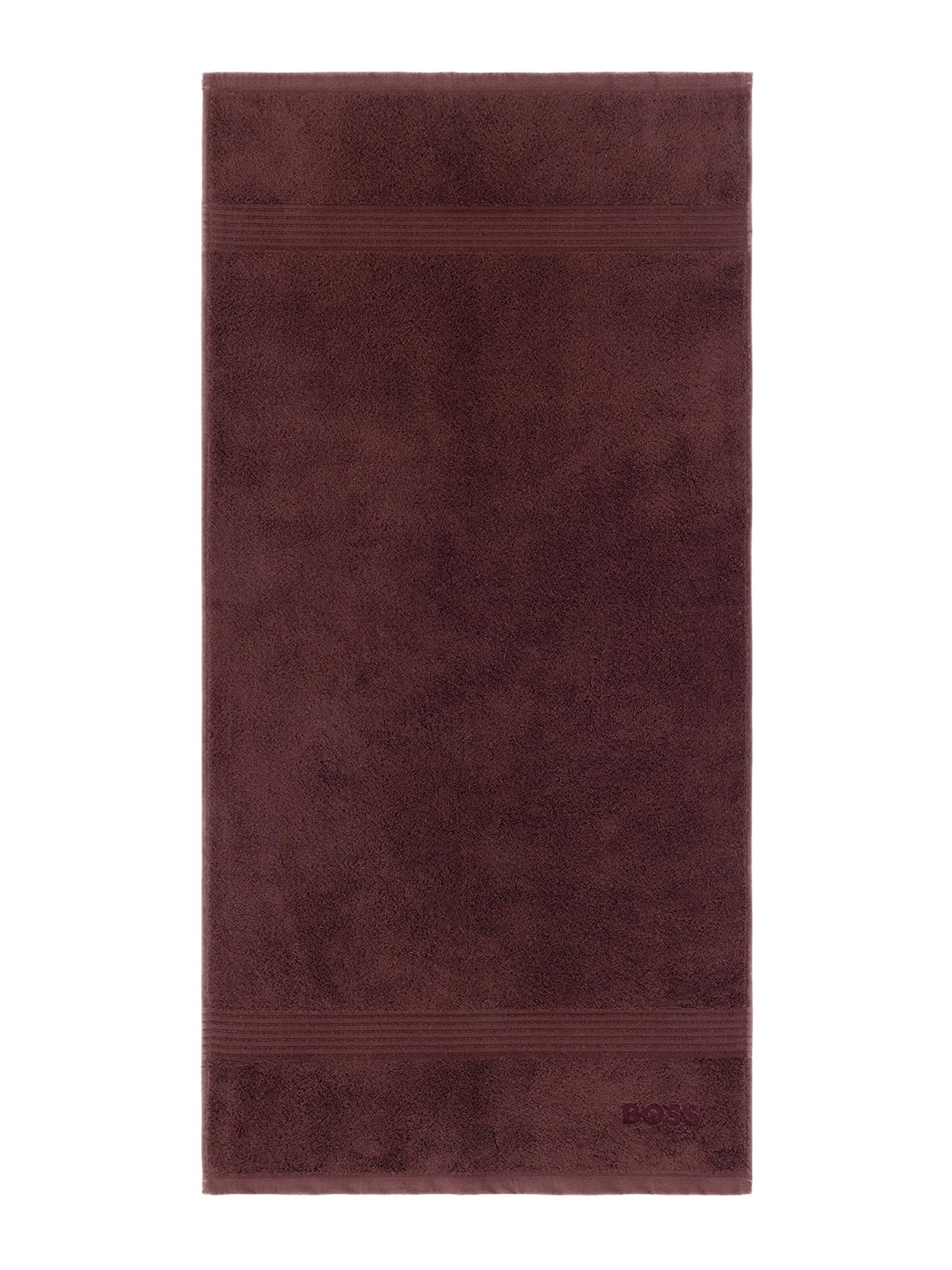 BOSS Home Towel 'LOFT' in Brown: front