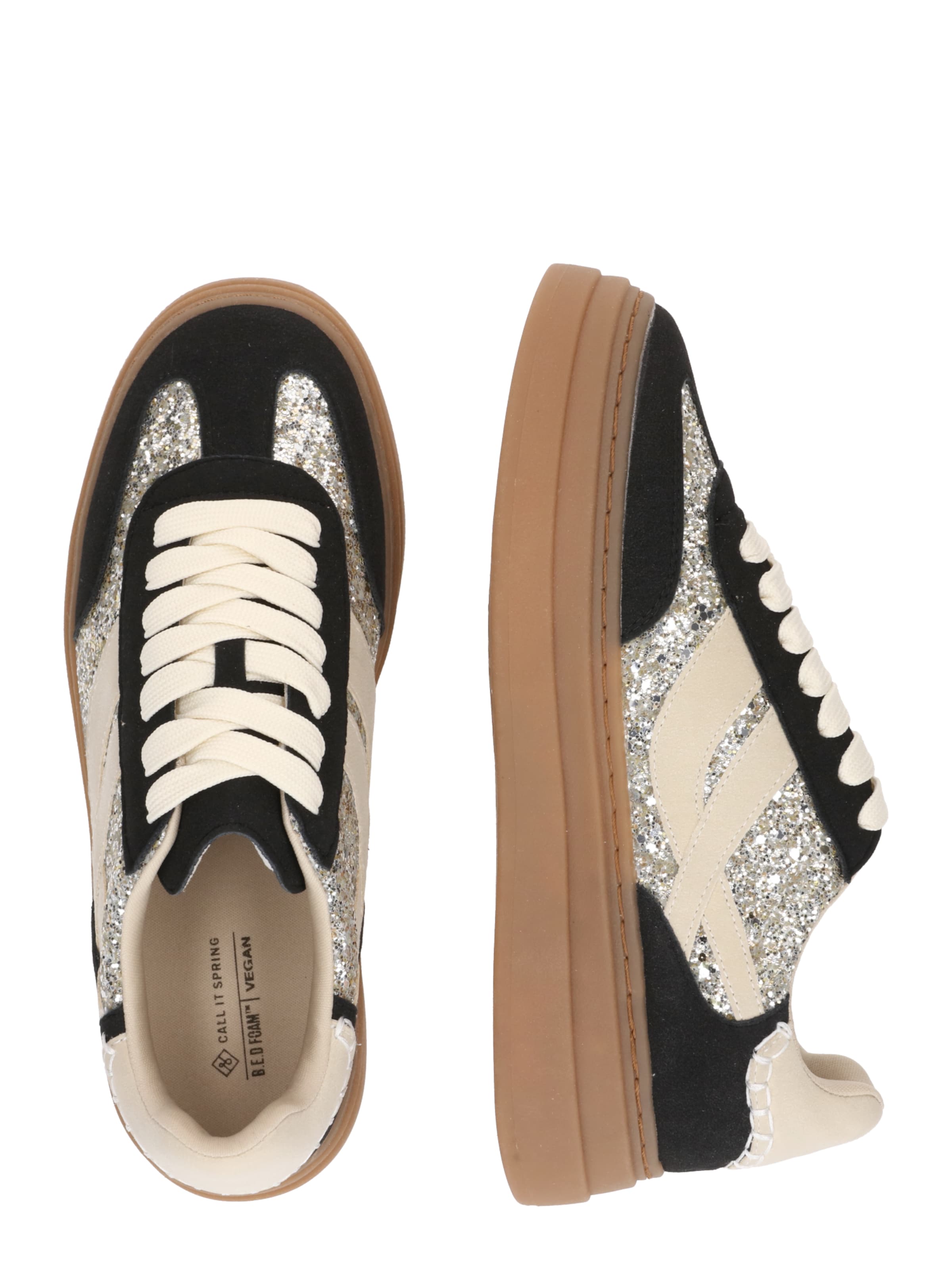 CALL IT SPRINGNiske tenisice 'TOMMIE' - crna boja