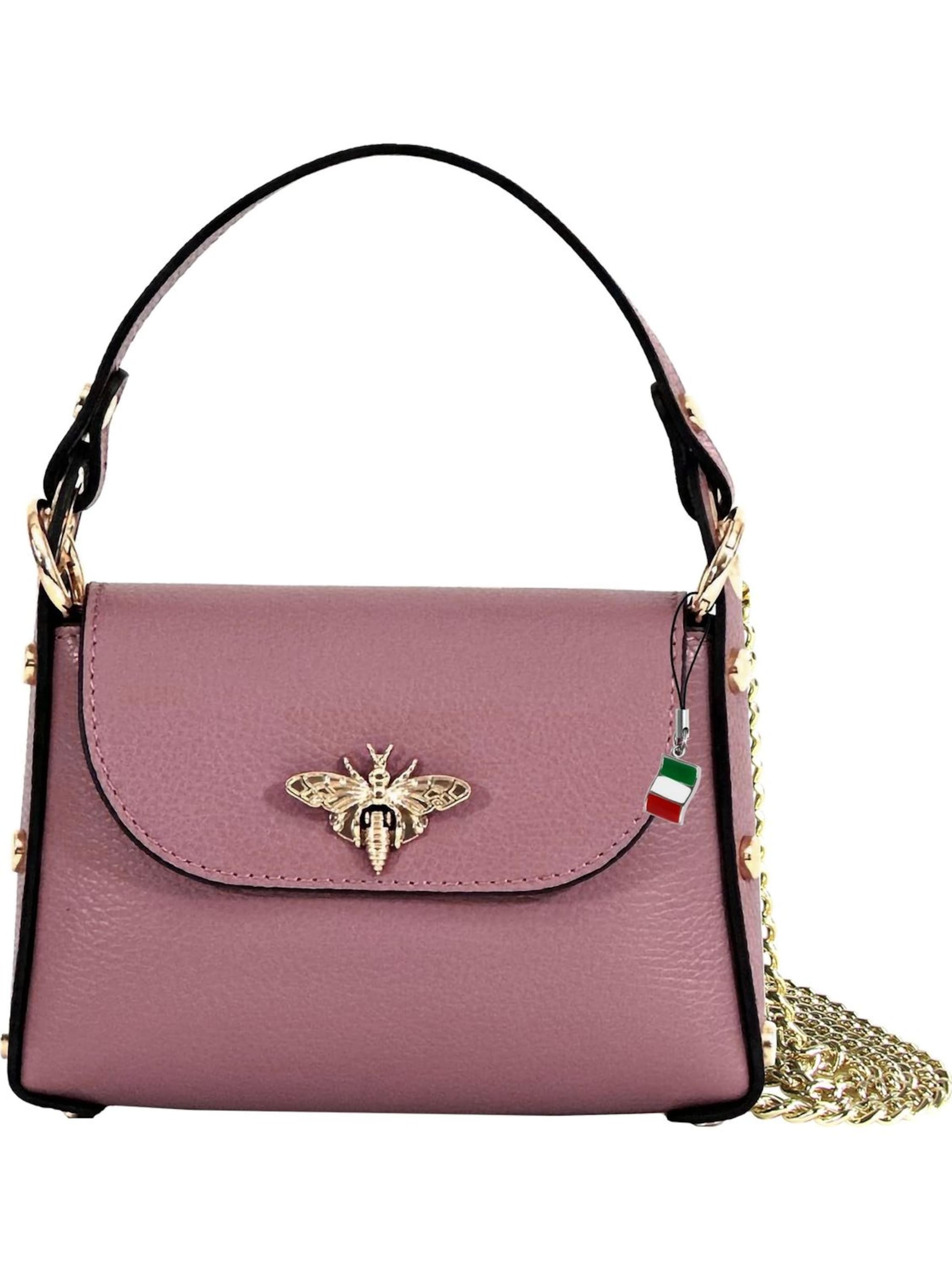 Sac bandoulière Florence en rose : devant