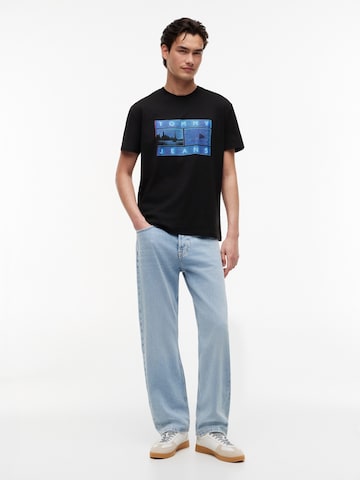 Tommy Jeans Тениска в черно