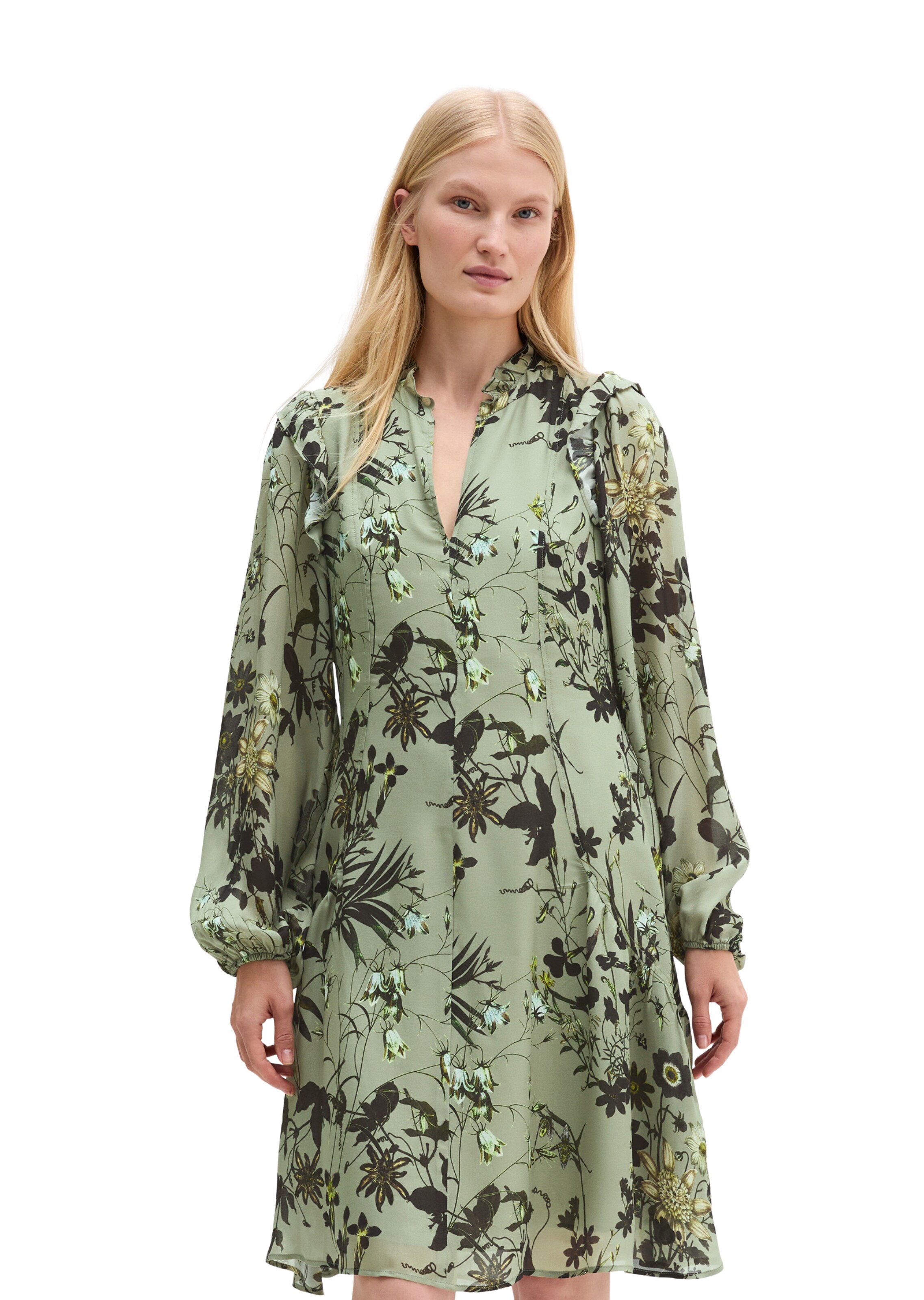 Marc O'Polo Dress in Green: front