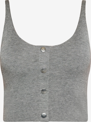 NAEMI Top in Grey: front