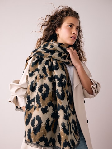 Next Oversized scarf in Brown