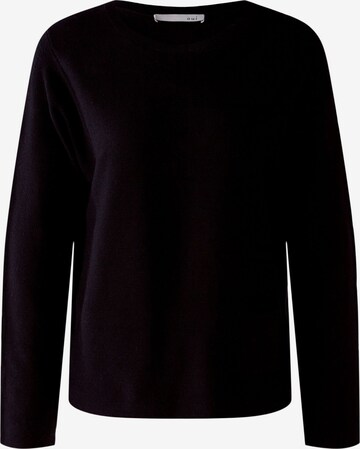 Pullover di OUI in nero: frontale