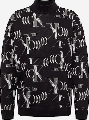 Calvin Klein Jeans - Pullover 'Hyper' em preto: frente