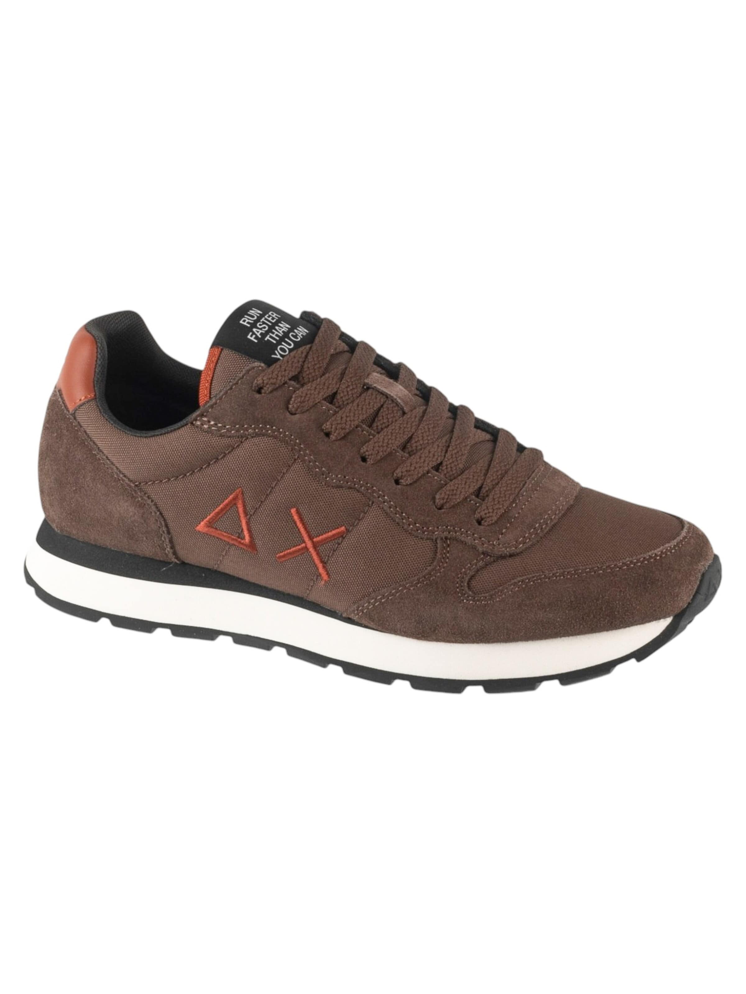 SUN68 Platform trainers 'SUN68 Tom Solid' in Brown: front