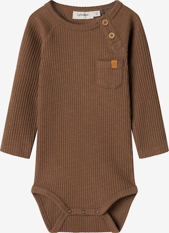 Barboteuse / body Lil'Atelier en marron : devant