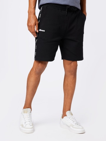 Regular Pantaloni 'Cecci' de la ELLESSE pe negru: față