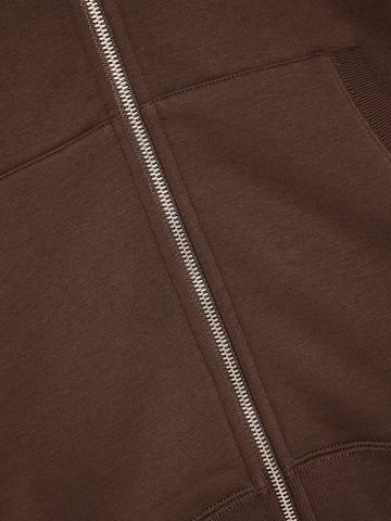 Funky Buddha Sweat jacket in Brown