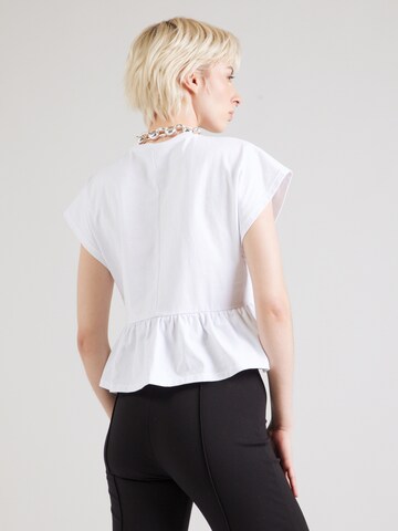 T-shirt 'Leni' ABOUT YOU en blanc