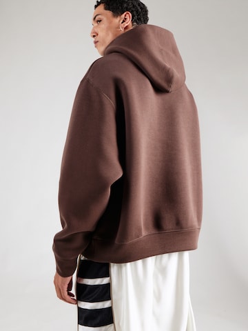 Nike Sportswear Mikina 'TCH FLC' – hnědá: zadní strana