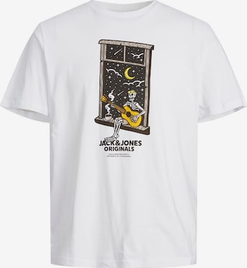 T-Shirt JACK & JONES en blanc : devant