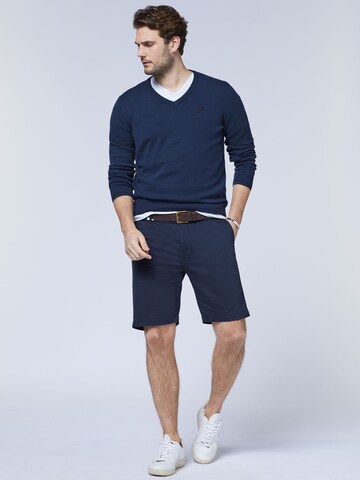 Polo Sylt Pullover in Blau