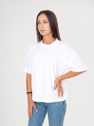 Maglietta 'W' S/S CHESTER T-SHIRT WHITE' di Carhartt WIP in bianco: frontale