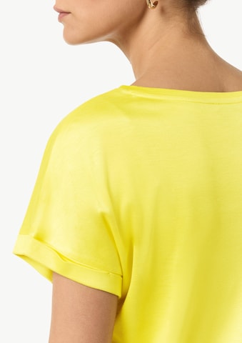 T-shirt COMMA en jaune