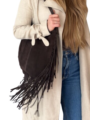 Sac bandoulière 'MONTANA' lePelou en marron