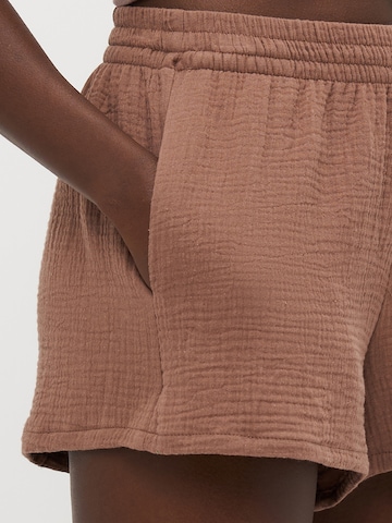 Pantaloncini da pigiama di Hunkemöller in marrone