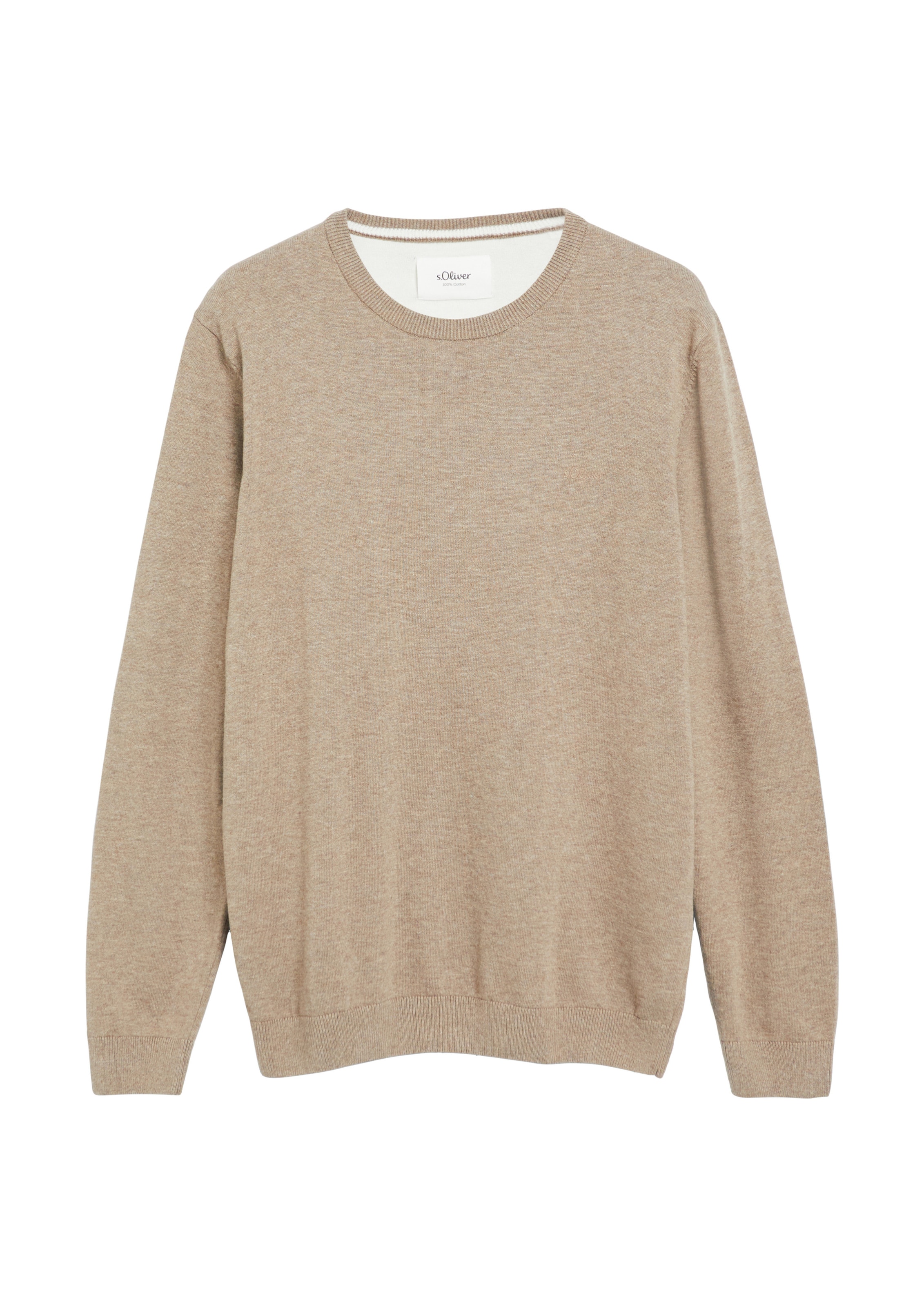 s.Oliver Sweater in Brown: front